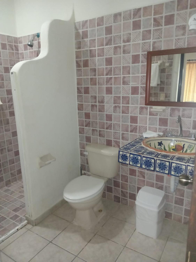 Bathroom 2, Hotel Castillo Del Mar - 5 Th Ave, Cozumel