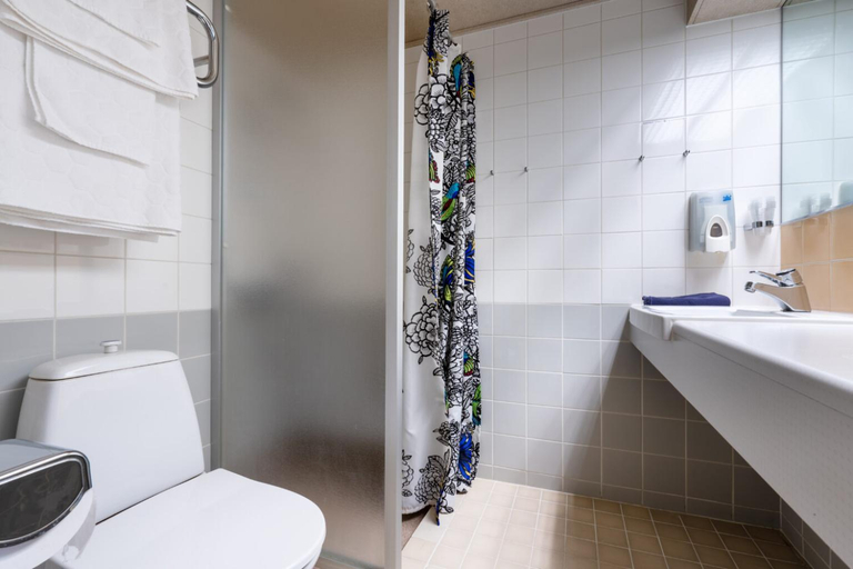 Bathroom, Hotelli Puustelli Lieksa, North Karelia