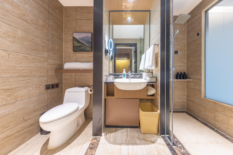 Bathroom 4, Meilun Hotel Xi’an Qujiang Convention Center MixC, Xi'an