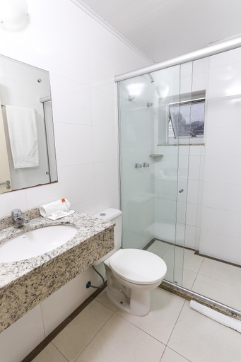 Bathroom 5, Hotel Express Rodoviária, Porto Alegre