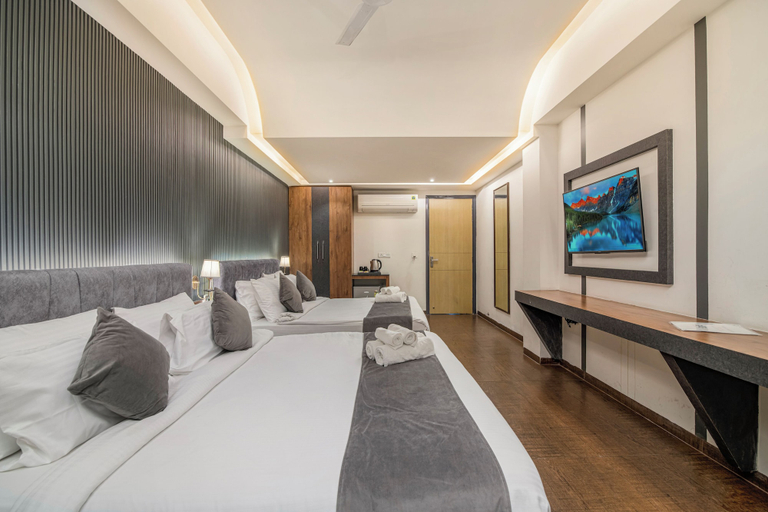 Bedroom 2, The Ganga Bliss by DLS Hotels, Dehradun