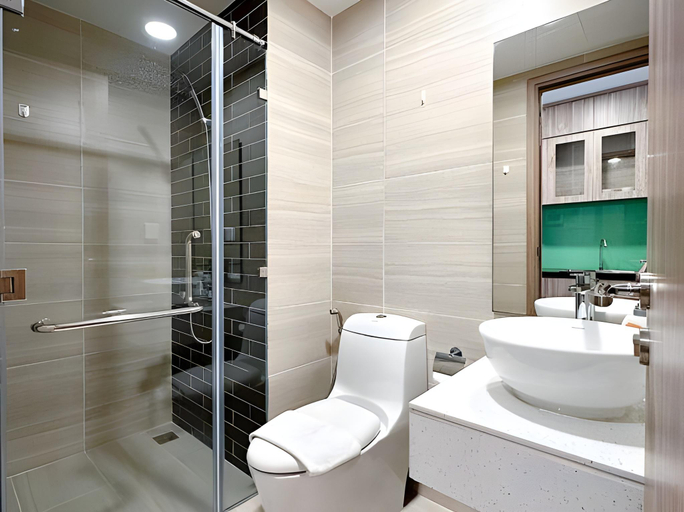 Bathroom 4, 9Trip Stay - Soho Residence Serviced Apartment, District 1, District 1