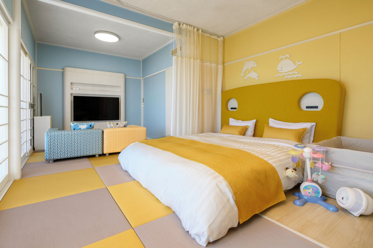 Bedroom 4, Hotel Nishi-Nagato Resort, Shimonoseki