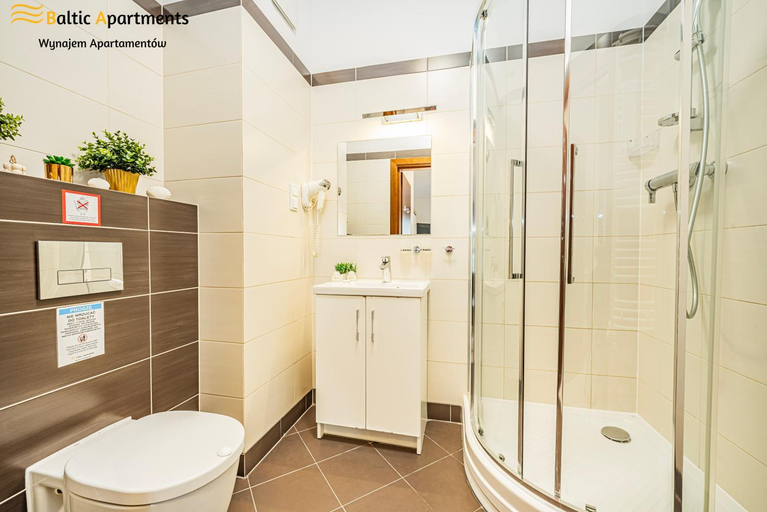 Bathroom 3, Baltic Apartments - Apartamenty Aquamarina, Świnoujście