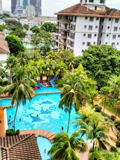 Swimming Pool 2, Homestay Melaka @Mahkota Hotel (unit 3093/2092), Malacca City