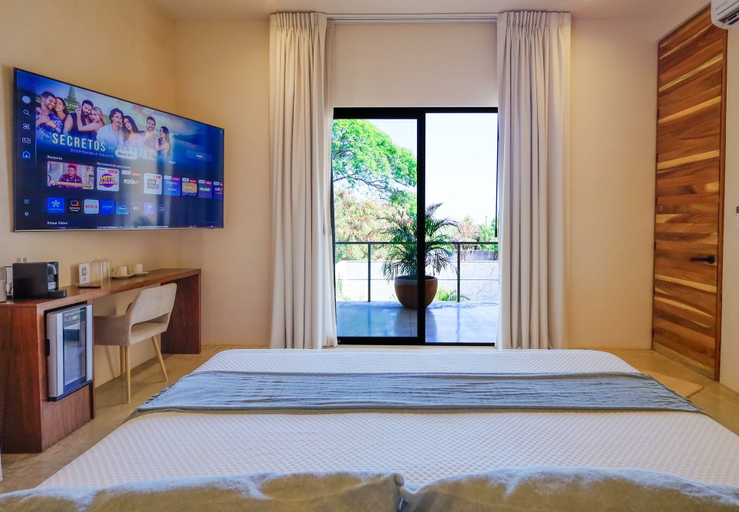 Bedroom, Hotel Manglar, Dist. Pochutla