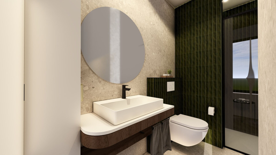 Bathroom 2, Door9, Limburg