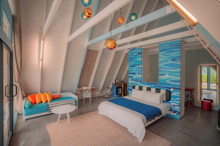 Bedroom 4, Oaga Art Resort, Kaafu Atoll