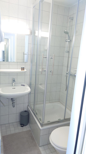 Bathroom, Akteon Hotel, Stuttgart