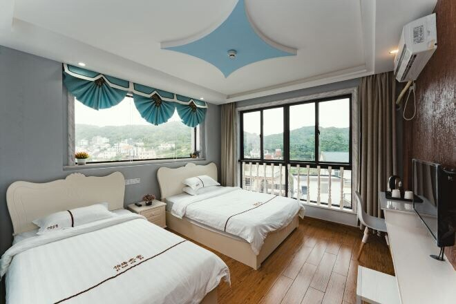Bedroom, Shengsi Yihai House B & B, Zhoushan