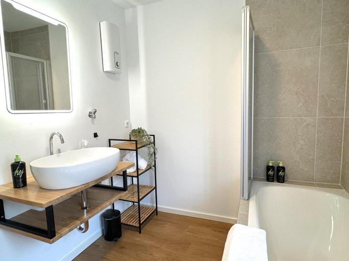 Bathroom 5, ma suite - idyllisch & modern apartment 2-4 P, Ostallgäu