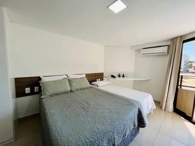 Bedroom, Gold Flat by Apartamentos Jampa, João Pessoa