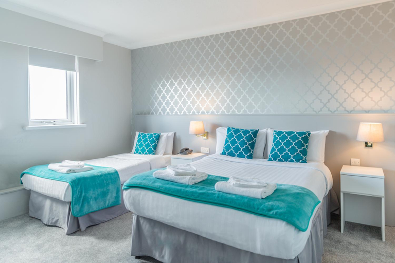 Bedroom 3, The Sea Hotel, South Tyneside