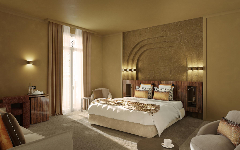 Bedroom 3, Hotel Gounod, Alpes-Maritimes