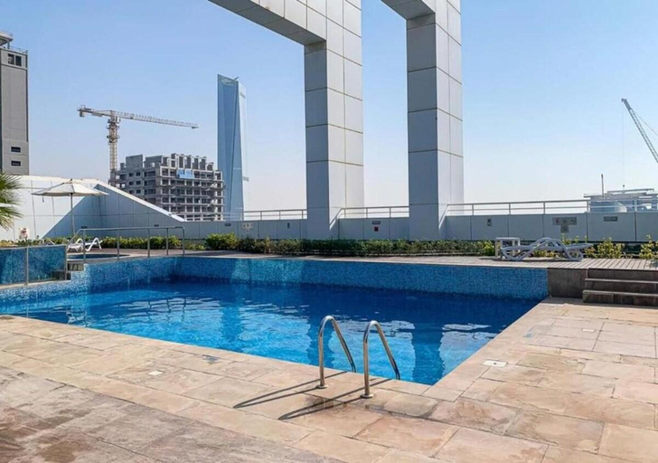 Swimming pool [outdoor], Cosmos Living Charming Studio with Balcony, Dubai