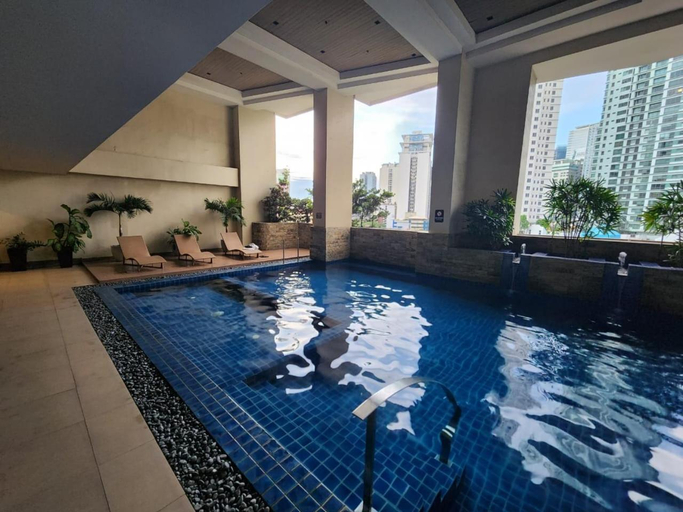 Sport & Beauty 2, Studio Unit with Balcony at Legaspi Village KL Tower Residence - Along Greenbelt Mall Area, Makati City