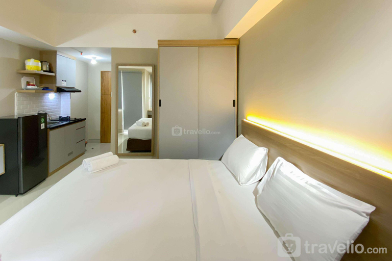 Bedroom 2, WellFurnish Studio LRT City Jatibening By Travelio, Bekasi