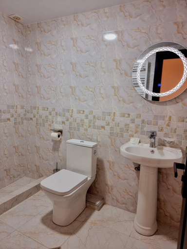 Bathroom 3, Hotel Red Tower, Zugdidi