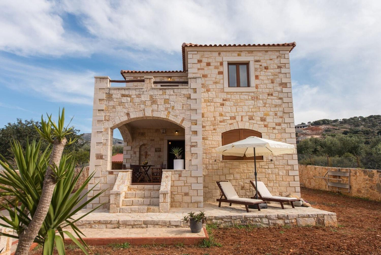 Exterior view 4, Ydria Villa C Stonebuild, Crete