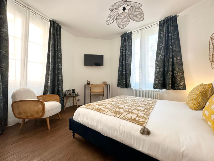Bedroom 2, Villa Jade Etretat, Seine-Maritime