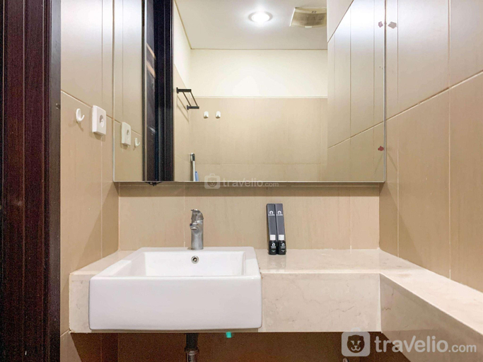Bathroom, Apartment 2BR Single Bed x2 GP Plaza By Travelio, Central Jakarta