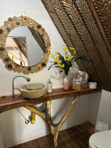 Bathroom 3, EcoHotel Inka Minka, Santa Marta (Dist. Esp.)