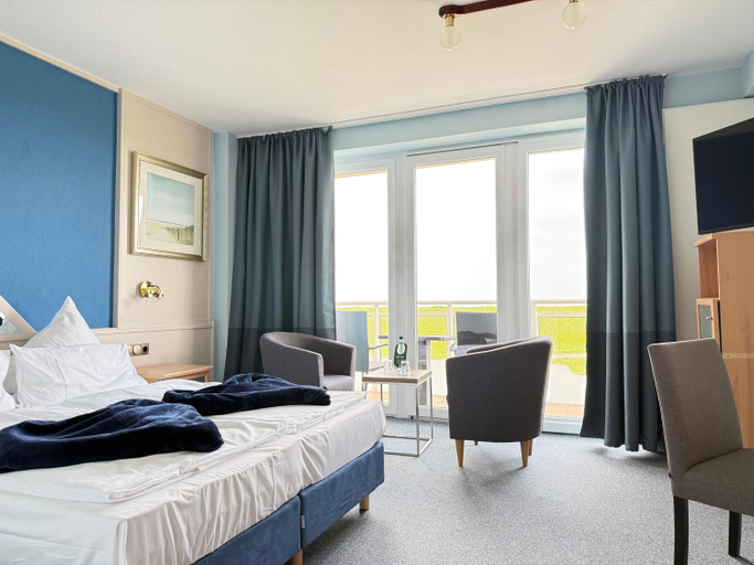 Bedroom 2, Seehotel Neue Liebe, Cuxhaven