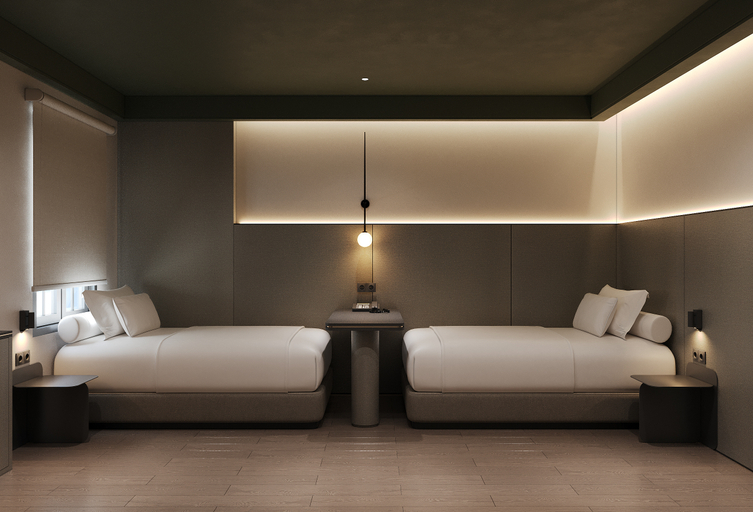 PureJoy Hotel Saigon - Premium Room Type - Twin Room With City View