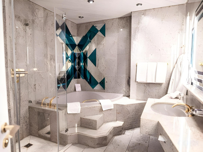 Bathroom 4, Hotel Glaernischhof, Zürich