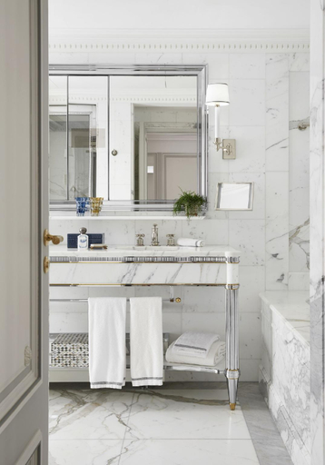 Bathroom 5, Hotel de Crillon, Paris