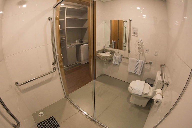 Bathroom 4, Hotel Dom Rafael Express, Santa Maria