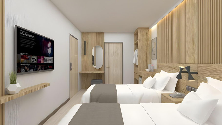 Bedroom 3, Winston Hotel, Wattana