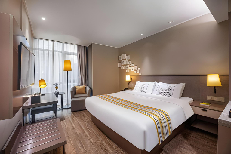 Bedroom 2, Home Inn Plus Kunshan Qianjin West Road Hongqiao, Suzhou