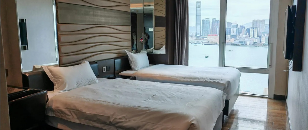 Bedroom 2, Hong Kong Harbour Hotel, Hong Kong Island