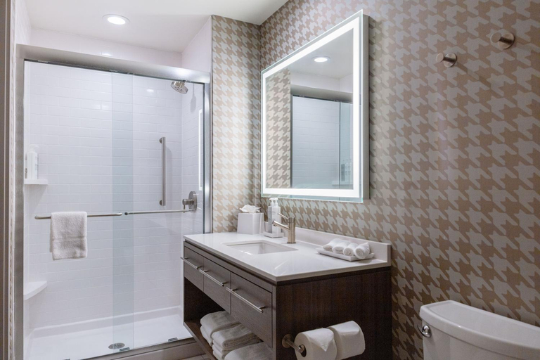 Bathroom 5, Home2 Suites by Hilton St. Louis Downtown, Saint Louis