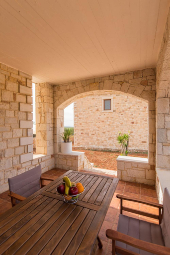 Balcony/terrace, Ydria Villa C Stonebuild, Crete