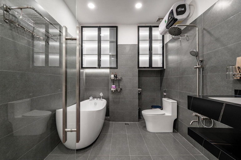 Bathroom 4, A Boi Apartment at District 3, District 3