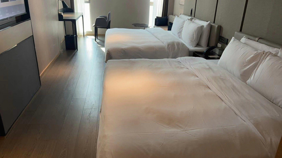 Bedroom 2, Atour Hotel Wuhan Guanshan Avenue Optics Valley, Wuhan