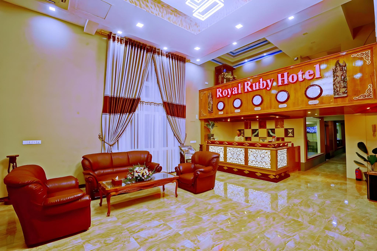 Public Area, Royal Ruby Hotel, Mandalay