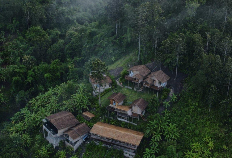 Balcony/terrace, Yazama Homestay, Mae Taeng