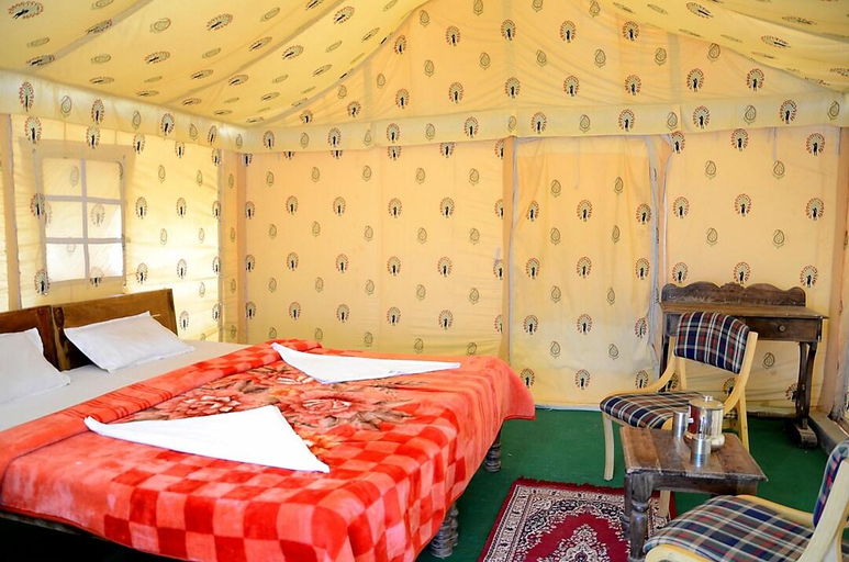 Bedroom 3, Limra Desert Camp With Swimming Pool, Jaisalmer