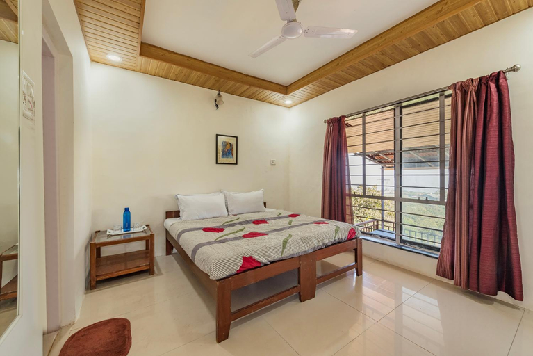 Bedroom 2, CosmicStays Evergreen Cascade-Hidden Gem in Forest, Satara