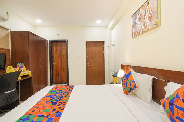 Bedroom 3, FabHotel Prime Cozy - Nr Yashoda Hospital, Hitech City, Hyderabad