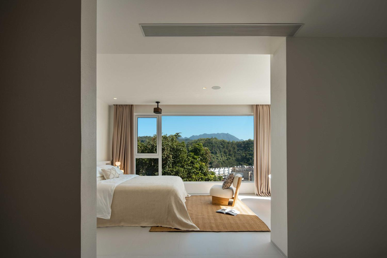 Bedroom 3, Miyue Shenzhen Blue and White Holy Island Cliff Pool Hotel, Shenzhen