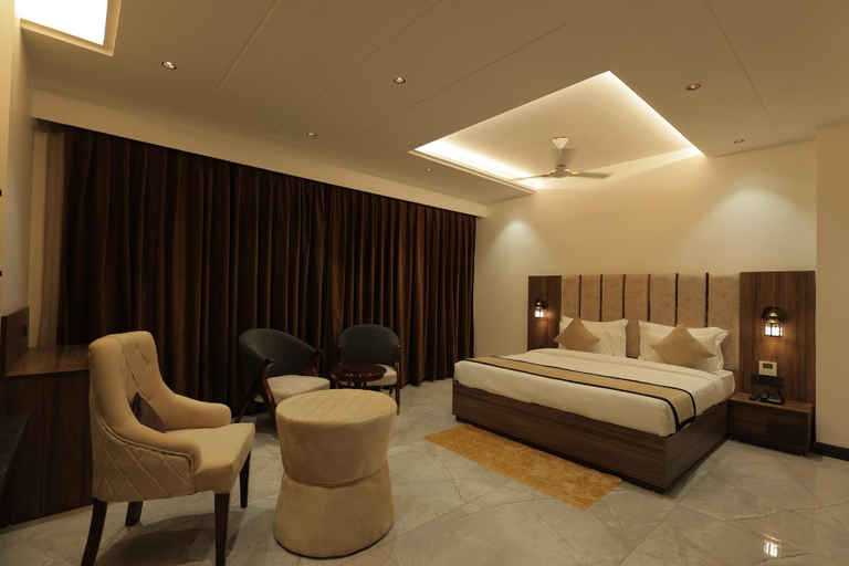 Bedroom 2, SNJ Taj Grand, Agra