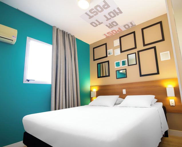 Bedroom 2, Dan Inn São Carlos by Nacional Inn, São Carlos