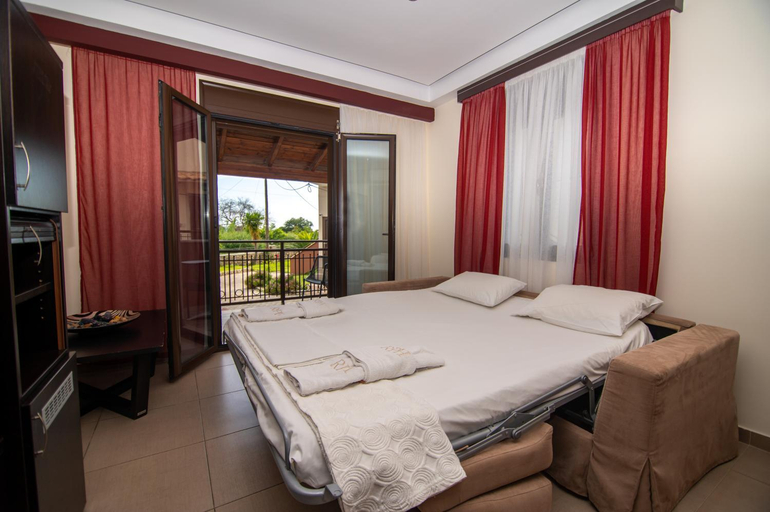 Bedroom 2, Riviera Perdika Hotel, Epirus
