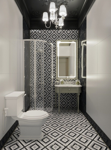 Bathroom 3, Maestro Address Hotel, Baku