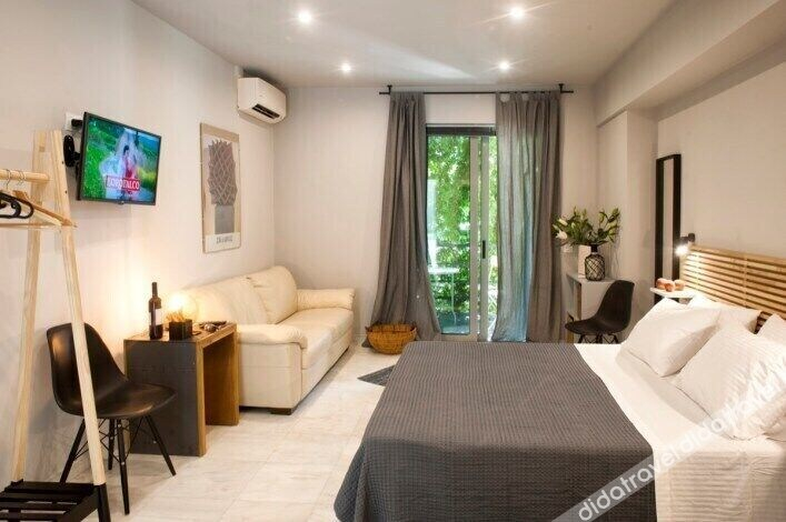Bedroom 3, Bright Eco Studios, Attica