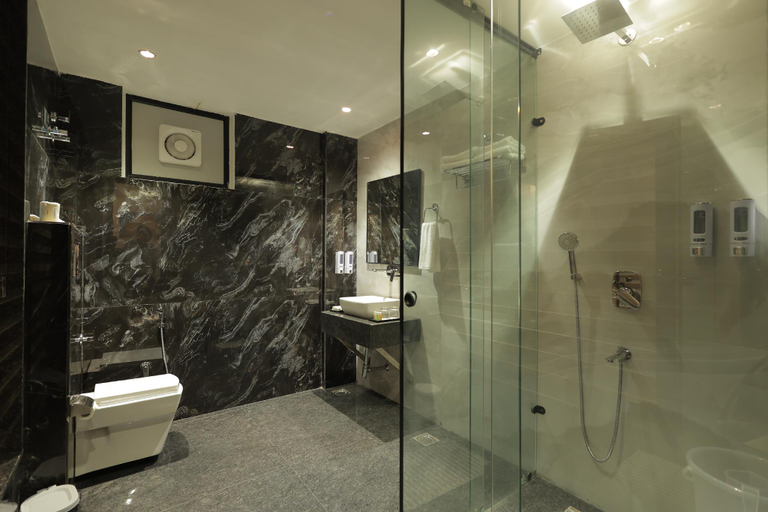 Bathroom 3, SNJ Taj Grand, Agra